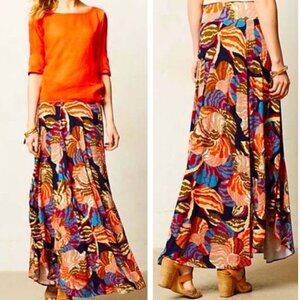 NWT Anthropologie HD in Paris Tigridia Maxi Skirt Size Size XL